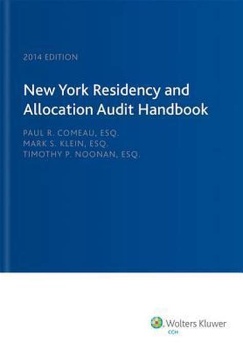 New york residency and allocation audit handbook 2014. - A students guide through the great physics texts by kerry kuehn.