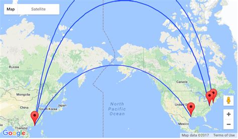 All flight schedules from Hong Kong International Airport, Hong Kong SAR to John F Kennedy International , New York , USA . This route is operated by 1 airline (s), and the flight time is 16 hours and 20 minutes. The distance is 8104 miles. Hong Kong SAR..