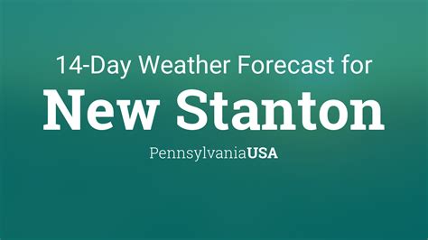 New-Stanton, PA weather forecast MSN Weather