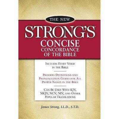 Download New Strongs Concise Concordance Of The Bible By James Strong