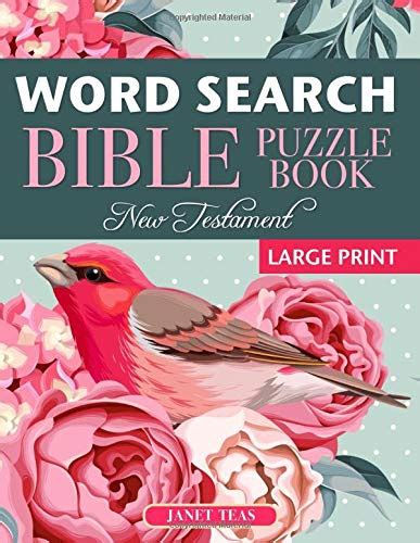 Download New Testament Bible Word Search Book 70 Large Print Puzzles By Janet Teas
