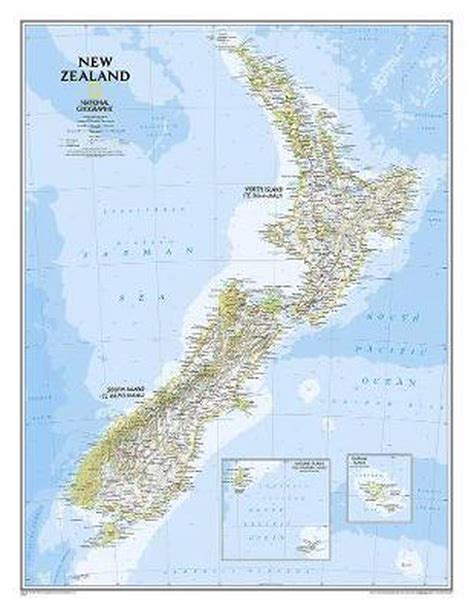 Read New Zealand Tubed By National Geographic Maps