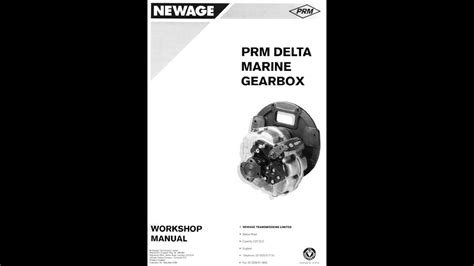 Newage prm delta marine gearbox service repair manual. - System dynamics 4th edition solution manual download.