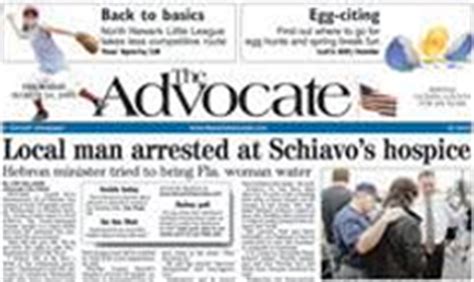 Newark advocate newspaper. Jan 12, 2022 · The Advocate. USA TODAY NETWORK. 0:04. 0:51. Responding to continued rapid shifts toward digital news consumption, The Advocate is announcing a change in print delivery frequency beginning March 5 ... 