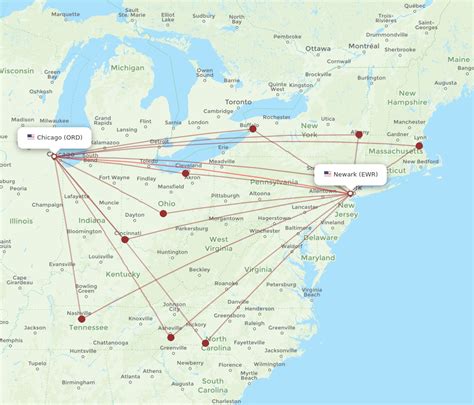 Flights from Newark (EWR) to Chicago (ORD) Origin airport. Liberty Intl. Destination airport. O'Hare Intl. Airlines serving. Alaska Airlines, American Airlines, Delta, Spirit Airlines, Sun Country Airlines, United. Popular airline.. 