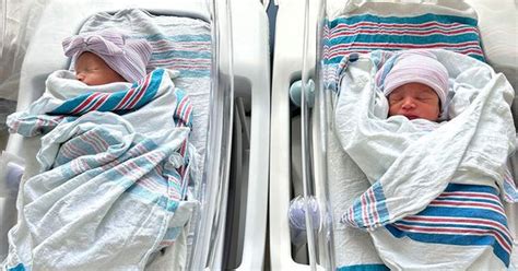 Newborn Ohio twins make sure parents won't forget birthdays