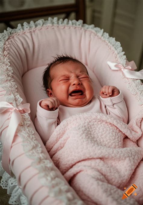 Newborn cries when put in bassinet