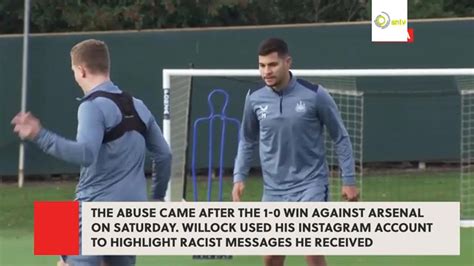 Newcastle condemns discriminatory abuse toward Guimarães and Willock after Arsenal game