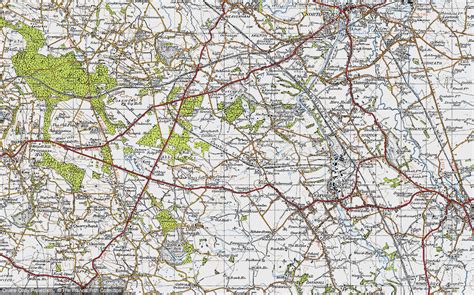 Newchurch Common in Cheshire - streetmap.co.uk