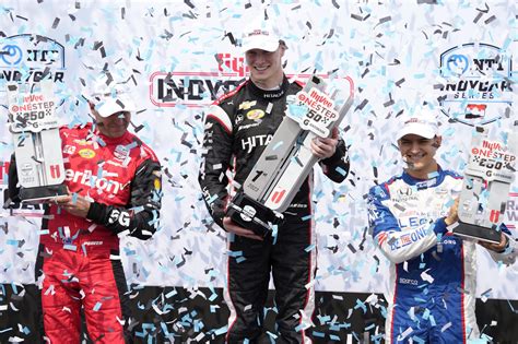 Newgarden completes IndyCar Series weekend sweep at Iowa Speedway