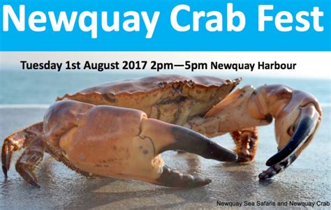 Newquay Crab Fest - Free Maps of Cornwall