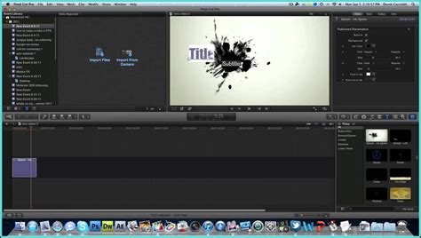 News Intro Final Cut Pro Templates Motion Array