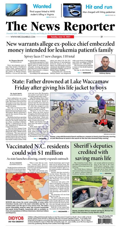 News reporter whiteville. Whiteville News Reporter. Browse Seiten Inhalt Suchen Help Fit. Editions. Help. Contact. Settings. Accessibility Mode. This full replica of our printed product provides you the newspaper as you know and love it from the convenience of the web. 