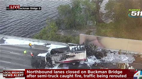 News4jax buckman bridge. A child was critically injured and two adults suffered minor injuries in a Thursday evening crash on the Buckman Bridge, the Florida Highway Patrol said. 