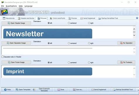 Newsletter Design Software for Windows