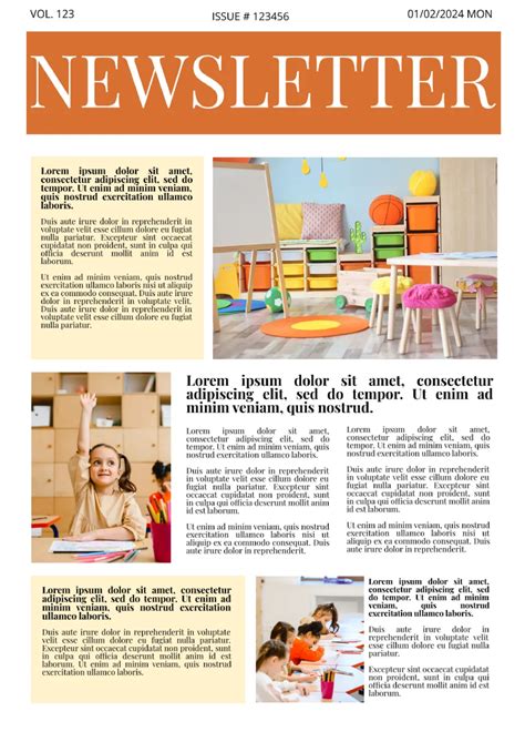Newsletter Template for Google Docs in 2020 Classroom newsletter, Google classroom elementary
