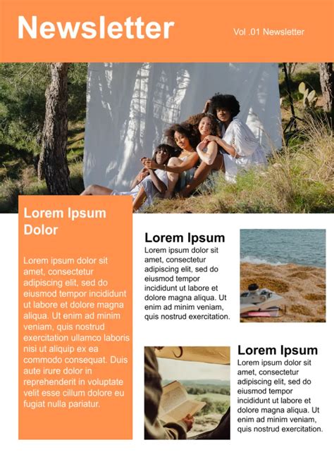 Newsletter Templates for Google Docs Beautiful Free Google Doc