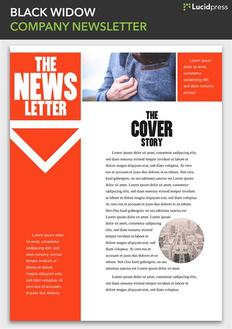 Newsletter sample design. Click to customize. Email newsletter design