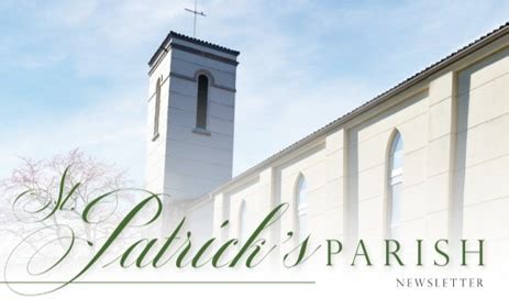 Newsletters / calendar - St. Patrick Parish - Grass Valley, CA