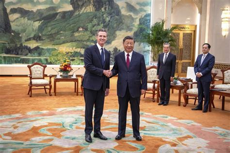 Newsom’s trip shows collaboration between U.S., China is possible on a state level