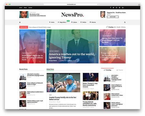 Newspaper Best Newspaper Website Template 2021 Colorlib