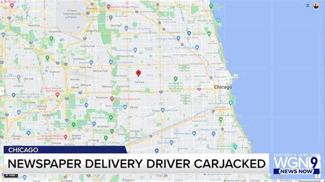 Newspaper delivery driver carjacked at gunpoint in Oak Park