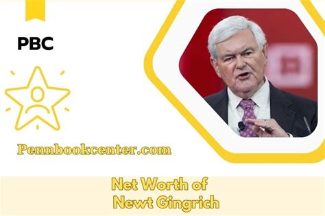 Newt gingrich net worth