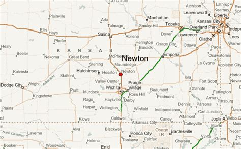 Newton, KS Map & Directions - MapQuest