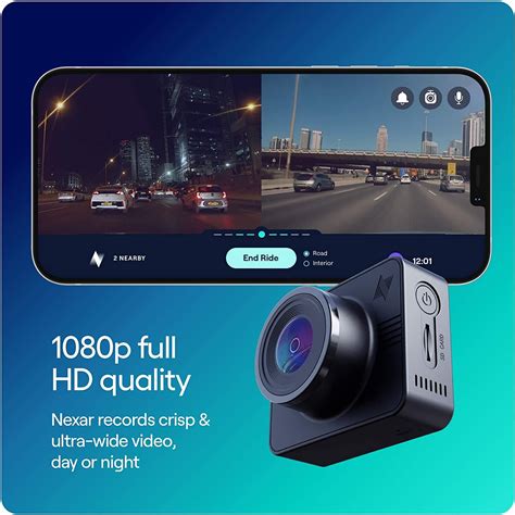 Nexar Beam GPS Dash Cam HD Front Dash Cam