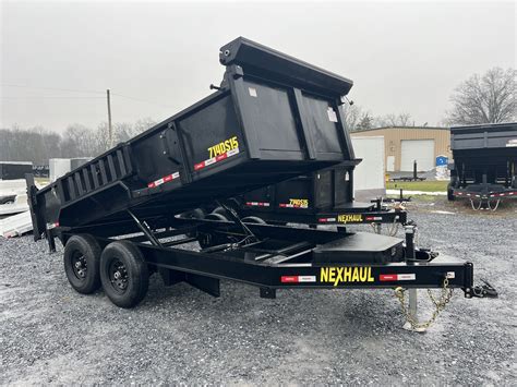 Nexhaul 7X14 Dump Trailer 14,000 LB. Low Profile Harrisburg …