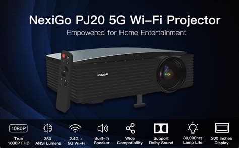 Nexigo projector pj20.  Price Match Guarantee.  Download Nexigo PJ20 PDF manual.  Nexi...