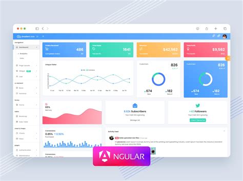 Next Angular 10 Admin Template Developed By Codedthemes