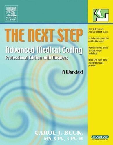 Next Step Advanced Medical Coding Answer Key