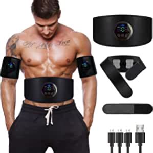 This item: MarCoolTrip MZ Electronic Muscle Stimulator, Abs Stimulator Muscle Toner, Ab Machine Trainer for All Body, Fitness Strength Training Workout Equipment for Men and Women $74.95 $ 74 . 95 Get it as soon as Monday, Apr 22