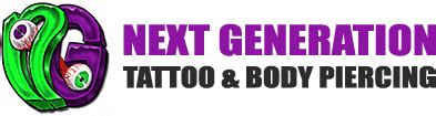 Next generation tattoo. 121 N Main St, Galax, VA. Open in Google Maps. Portfolio. View All. Call (276) 238-8288 Website nextgenerationtm.com. Amenities. LGBTQ Friendly. Wifi. Features. Walk-ins … 