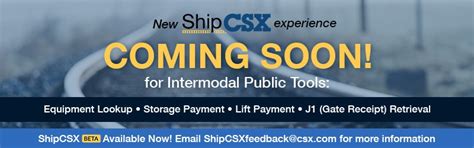 Next shipcsx. CSX eBusiness provides essential tools for industry-leading electronic communications, data exchange operations and real-time reporting services in the transportation industry. Our priority is to provide you with the utmost in fast, effective and efficient interactions for every shipment. Take a look at why the CSX eBusiness resources are the ... 