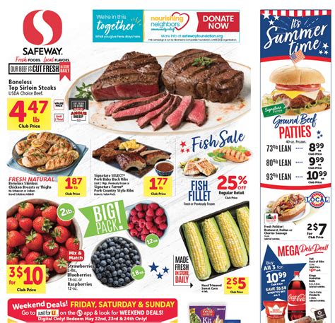 Safeway Weekly Ad November 8 - November 14, 2023. Flyer will be valid for November 14-th 2023. New deals for buyers with discount card. New Safeway weekly ad from November 8 to November 14, 2023 ⚡️ next week flyer preview (11/8/23 - 11/14/23).. 