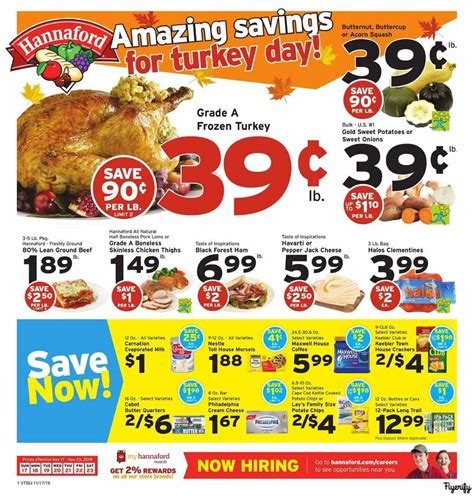 16. Next. Browse Hannaford's Weekly Flyer and uncover exclusive savings in our Weekly Ad.. 