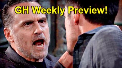 Dec 29, 2023 · 12/29/2023 05:10 am. Soaps.com has the latest, new General Hospital spoilers from Monday, December 25, to Friday, December 29. While one person almost gets caught doing something naughty, another receives a warning, and a plan is executed — plus, a confession is made, shocking information is learned and we have a holiday preemption to report…. 