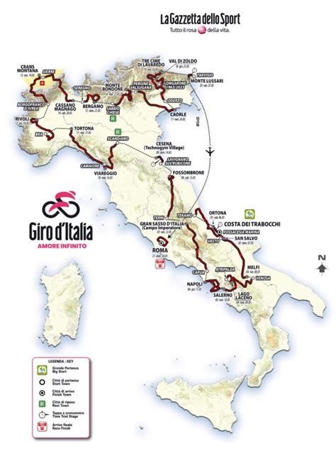 Next year’s Giro d’Italia route aims to make early stages more important