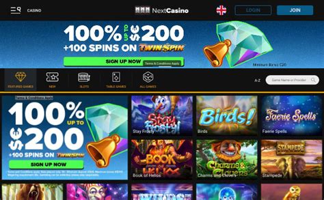 Nextcasino gaming options Canada