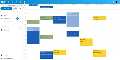 Nextcloud Calendar The Calendar app is a user interface for Nextcloud