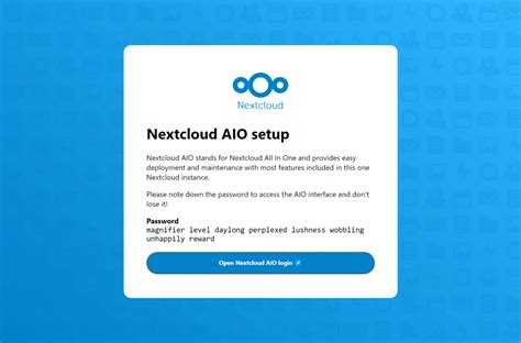 Nextcloud snap vs vm.  - nextcloud/all-in-one I think you would be better off ...