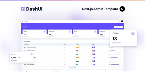 Nextjs Admin Dashboard Starter Template Dash UI