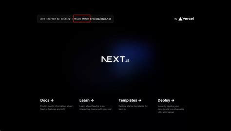 Nextjs website builder. env file, and in next.  I can see this with lsof -i :3000.  Why is m...