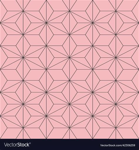 Nezuko pattern Royalty Free Vector Image VectorStock