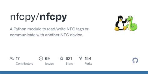 Nfcpy github.  Documentation for latest The nfcpy module implements NFC Forum specifications...