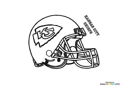 Nfl Helmets Coloring Pages