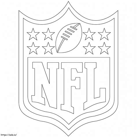 Nfl Logo Coloring Page
