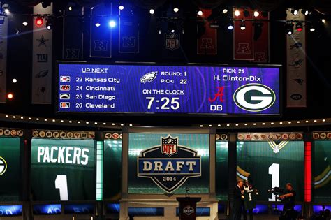 Wondering where to watch the 2021 NFL Draft?What time is the draft? The 2021 NFL Draft will be presented across ABC, ESPN and NFL Network, April 29, 30 and May 1. The Walt Disney Company's team of veteran hosts, analysts and insiders will present the 2021 NFL Draft live coast-to-coast from Cleveland beginning Thursday, April 29, at 8 p.m. EDT/5 p.m. PDT on ESPN, ABC, ESPN Deportes and ESPN ....